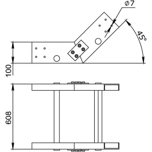 ДКС Угол 45 вертикальный внутр. 45° 600x100, стеклопластик GLU41060R DKC ДКС Угол 45 вертикальный внутр. 45° 600x100, стеклопластик GLU41060R DKC