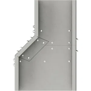 ДКС Переходник левосторонний 600/500 H100, стеклопластик GRL16050N DKC ДКС Переходник левосторонний 600/500 H100, стеклопластик GRL16050N DKC