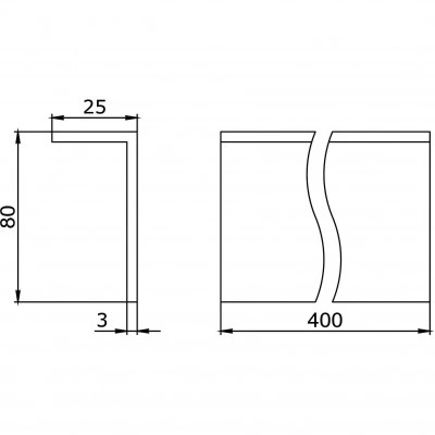 ДКС Заглушка 400x80, стеклопластик GTC00840R DKC ДКС Заглушка 400x80, стеклопластик GTC00840R DKC