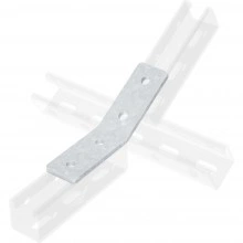 ДКС Уголок крепежный двойной 60?, INOX 304 IBMC1026C DKC