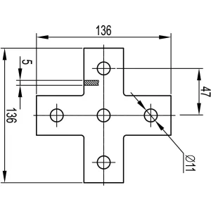 ДКС Пластина соединительная Х-обр., INOX 304 IBMD1041C DKC ДКС Пластина соединительная Х-обр., INOX 304 IBMD1041C DKC