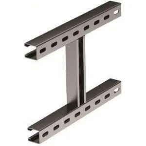 ДКС H-образное крепление к вертикальной двутавровой балке, 200 мм, INOX 304 IBMH4020C DKC ДКС H-образное крепление к вертикальной двутавровой балке, 200 мм, INOX 304 IBMH4020C DKC