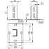 ДКС Крепление к потолку SSM, INOX 304 IBSF2901C DKC ДКС Крепление к потолку SSM, INOX 304 IBSF2901C DKC