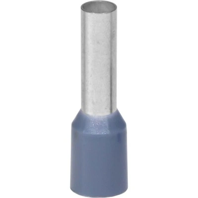 ДКС Наконечник-гильза с изолированным фланцем для жилы сечением 4кв.мм, длина контактной части  12мм, серый (НШВИ 4-12) IF4-12GR DKC