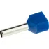 ДКС Наконечник-гильза двойная с изолир.фланцем для жилы сечением 2,5 кв.мм, длина контактной части 10мм, синий (НШВИ2 2.5-10) IFD2-2.5-10BL DKC ДКС Наконечник-гильза двойная с изолир.фланцем для жилы сечением 2,5 кв.мм, длина контактной части 10мм, синий (НШВИ2 2.5-10) IFD2-2.5-10BL DKC