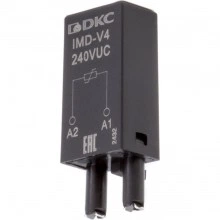 ДКС Модуль защиты, диод (A1+), 6-250V DC IMD-D DKC
