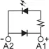 ДКС Модуль индикации и защиты, LED зеленый+диод (A1+), 6-24V DC IMD-LD1G DKC ДКС Модуль индикации и защиты, LED зеленый+диод (A1+), 6-24V DC IMD-LD1G DKC