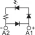 ДКС Модуль индикации и защиты, LED зеленый+диод, 6-24V DC IMD-LDD1G DKC ДКС Модуль индикации и защиты, LED зеленый+диод, 6-24V DC IMD-LDD1G DKC