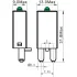 ДКС Модуль индикации и защиты, LED зеленый+диод, 110-240V DC IMD-LDD3G DKC ДКС Модуль индикации и защиты, LED зеленый+диод, 110-240V DC IMD-LDD3G DKC