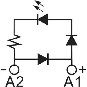 ДКС Модуль индикации и защиты, LED зеленый+диод, 110-240V DC IMD-LDD3G DKC ДКС Модуль индикации и защиты, LED зеленый+диод, 110-240V DC IMD-LDD3G DKC