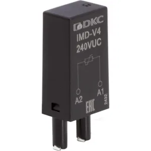 ДКС Модуль защиты, варистор, 240V AC/DC IMD-V4 DKC ДКС Модуль защиты, варистор, 240V AC/DC IMD-V4 DKC