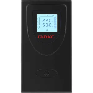 ДКС Линейно-интерактивный ИБП серии Info LCD, 2000 ВА/1200 Вт, 1/1,2xIEC C13, 2xSchuko, USB + RJ45, LCD, 2x9Aч INFOLCD2000SI DKC ДКС Линейно-интерактивный ИБП серии Info LCD, 2000 ВА/1200 Вт, 1/1,2xIEC C13, 2xSchuko, USB + RJ45, LCD, 2x9Aч INFOLCD2000SI DKC