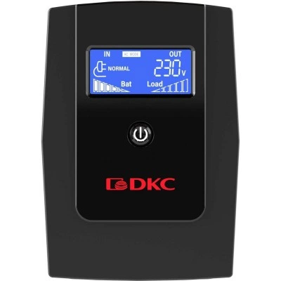 ДКС Линейно-интерактивный ИБП серии Info LCD, 800 ВА/480 Вт, 1/1, 3xIEC C13, USB + RJ45, LCD, 1x8Aч INFOLCD800I DKC ДКС Линейно-интерактивный ИБП серии Info LCD, 800 ВА/480 Вт, 1/1, 3xIEC C13, USB + RJ45, LCD, 1x8Aч INFOLCD800I DKC