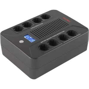ДКС Линейно-интерактивный ИБП серии Info PDU, 600 ВА/360 Вт,1/1,8xSchuko, LCD, 1x7Aч INFOPDU600LCD DKC ДКС Линейно-интерактивный ИБП серии Info PDU, 600 ВА/360 Вт,1/1,8xSchuko, LCD, 1x7Aч INFOPDU600LCD DKC