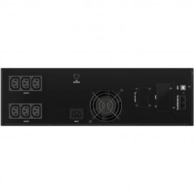 ДКС Линейно-интерактивный ИБП серии Info Rackmount Pro, 2000 ВА/1600Вт,1/1, USB, RJ45, 6xIEC C13, Rack 3U, SNMP/AS400 slot, 3x9Aч INFORPRO2000IN DKC ДКС Линейно-интерактивный ИБП серии Info Rackmount Pro, 2000 ВА/1600Вт,1/1, USB, RJ45, 6xIEC C13, Rack 3U, SNMP/AS400 slot, 3x9Aч INFORPRO2000IN DKC
