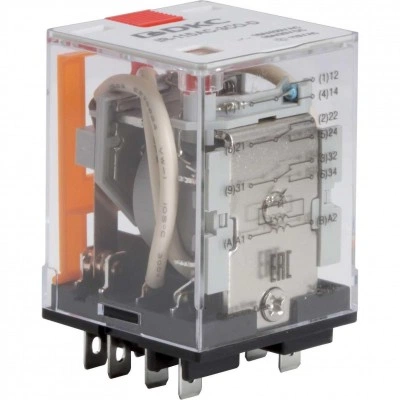 ДКС Реле миниатюрное силовое, 3CO, ком. ток 16А, AgSnO2, напряжение 115V AC, опция: тест-кнопка+светодиод IR-115AC-3CO-D DKC ДКС Реле миниатюрное силовое, 3CO, ком. ток 16А, AgSnO2, напряжение 115V AC, опция: тест-кнопка+светодиод IR-115AC-3CO-D DKC
