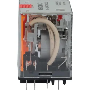 ДКС Реле миниатюрное силовое, 3CO, ком. ток 16А, AgSnO2, напряжение 230V AC, опция: тест-кнопка+светодиод IR-230AC-3CO-D DKC ДКС Реле миниатюрное силовое, 3CO, ком. ток 16А, AgSnO2, напряжение 230V AC, опция: тест-кнопка+светодиод IR-230AC-3CO-D DKC