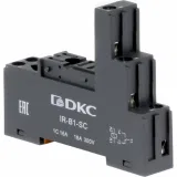 ДКС Колодка с винтовыми клеммами для реле на 1 группу контактов IR-B1-SC DKC