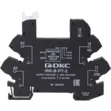 ДКС Колодка ультратонкая для реле серии RIS, вх. напр. 6-24V DC, push-in клеммы IRK-B-PT-1 DKC