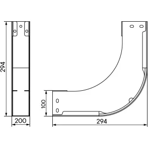 ДКС Угол вертикальный внутренний 90 градусов 100х200, 1,5 мм, AISI 304 в комплекте с крепежными элементами и соединительными пластинами, необходимыми для монтажа ISIM1020KC DKC ДКС Угол вертикальный внутренний 90 градусов 100х200, 1,5 мм, AISI 304 в комплекте с крепежными элементами и соединительными пластинами, необходимыми для монтажа ISIM1020KC DKC