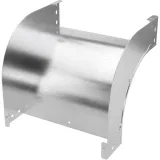 ДКС Угол вертикальный внешний 90 градусов 100х200, 0,8 мм, AISI 304 в комплекте с крепежными элементами и соединительными пластинами, необходимыми для монтажа ISOL1020KC DKC