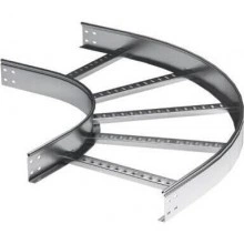 ДКС Угол горизонтальный 90º 80x200 R300, цинк-ламельный LC8320ZL DKC