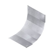 ДКС Крышка на угол вертикальный внутренний 90 градусов, 80х200 R600, горячеоцинкованная в комплекте с крепежными элементами и соединительными пластинами, необходимыми для монтажа LKH8620KHDZ DKC