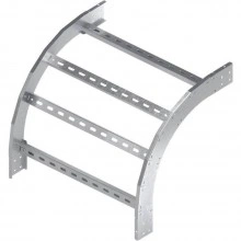 ДКС Угол вертикальный внешний 90 градусов, 80х200 R300 в комплекте с крепежными элементами и соединительными пластинами, необходимыми для монтажа LO8320K DKC