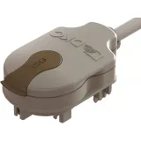ДКС Отводной блок с кабелем 3000 мм (H05Z1Z1F), L2/L3, 2P, 10A DKC LTN70APP14AA000