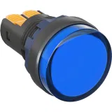 ДКС Сигнальный индикатор со встроенным диодом 220В, синий, зажим Plug-In M22L-F220BPP DKC