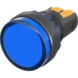 ДКС Сигнальный индикатор со встроенным диодом 24В, синий, зажим Plug-In M22L-F24BPP DKC