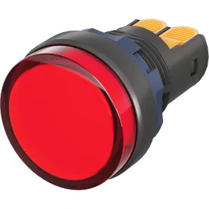 ДКС Сигнальный индикатор со встроенным диодом 24В, красный, зажим Plug-In M22L-F24RPP DKC ДКС Сигнальный индикатор со встроенным диодом 24В, красный, зажим Plug-In M22L-F24RPP DKC