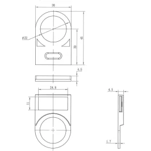 ДКС Маркировочная табличка M22ML DKC ДКС Маркировочная табличка M22ML DKC
