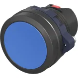 ДКС Головка кнопки плоская без фиксации, синяя M22P-FMBP DKC
