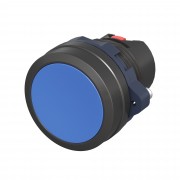 ДКС Головка кнопки плоская без фиксации, синяя M22P-FMBP DKC