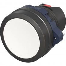 ДКС Головка кнопки плоская без фиксации, белая M22P-FMWP DKC