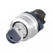 ДКС Головка переключателя с ключом на 2 положения с возвратом стандартнаяручка, алюминий M22S-KM2A DKC