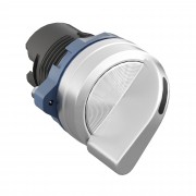 ДКС Головка переключателя на 2 положения с фиксацией стандартная ручка,алюминий M22S-L2A DKC