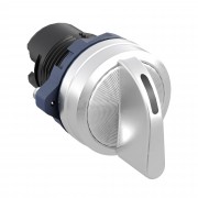 ДКС Головка переключателя на 3 положения с фиксацией стандартная ручка,алюминий M22S-L3A DKC