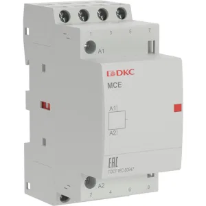 ДКС Контактор модульный YON max типа MCE, 4P, 25A, 240В, 4НО MCE-25-40-A240 DKC ДКС Контактор модульный YON max типа MCE, 4P, 25A, 240В, 4НО MCE-25-40-A240 DKC