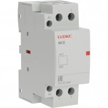 ДКС Контактор модульный YON max типа MCE, 2P, 40A, 240В, 2НО MCE-40-20-A240 DKC