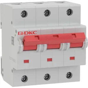 ДКС Авт. выкл. модульный YON MD125 3P 80А D 20kA MD125-3D80 DKC ДКС Авт. выкл. модульный YON MD125 3P 80А D 20kA MD125-3D80 DKC