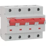 ДКС Авт. выкл. модульный YON MD125 3P+N 80А D 20kA MD125-4ND80 DKC