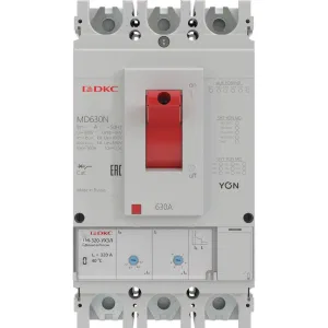 ДКС Авт. выкл. YON MD630F-TM320 3P 320А 50kA Ir 0.7…1xIn Ii 5…10xIn MD630F-TM320 DKC ДКС Авт. выкл. YON MD630F-TM320 3P 320А 50kA Ir 0.7…1xIn Ii 5…10xIn MD630F-TM320 DKC