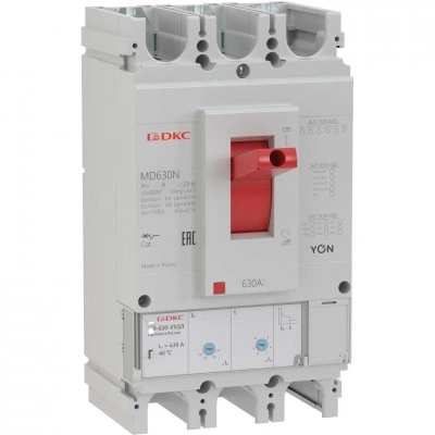 ДКС Авт. выкл. YON MD630H-TM400 3P 400А 65kA Ir 0.7…1xIn Ii 5…10xIn MD630H-TM400 DKC