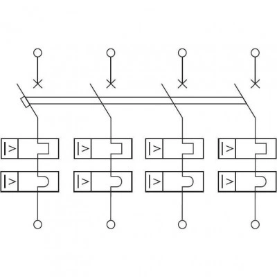 ДКС Автоматический выключатель модульный YON max типа MD63N, 6кА, 4 полюса, хар-ка C, 25А MD63N-4PC25 DKC ДКС Автоматический выключатель модульный YON max типа MD63N, 6кА, 4 полюса, хар-ка C, 25А MD63N-4PC25 DKC
