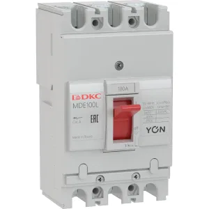 ДКС Авт. выкл. YON MDE100L040 3P 40А 10kA MDE100L040 DKC ДКС Авт. выкл. YON MDE100L040 3P 40А 10kA MDE100L040 DKC