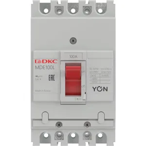 ДКС Авт. выкл. YON MDE100N040 3P 40А 20kA MDE100N040 DKC ДКС Авт. выкл. YON MDE100N040 3P 40А 20kA MDE100N040 DKC