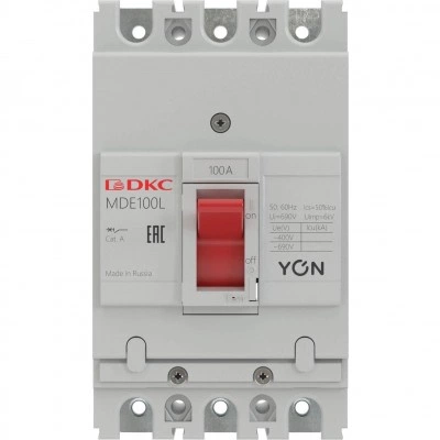 ДКС Авт. выкл. YON MDE100N050 3P 50А 20kA MDE100N050 DKC ДКС Авт. выкл. YON MDE100N050 3P 50А 20kA MDE100N050 DKC