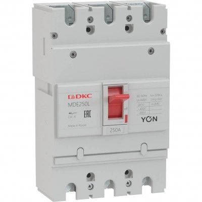 ДКС Авт. выкл. YON MDE250H160 3P 160А 40kA MDE250H160 DKC ДКС Авт. выкл. YON MDE250H160 3P 160А 40kA MDE250H160 DKC